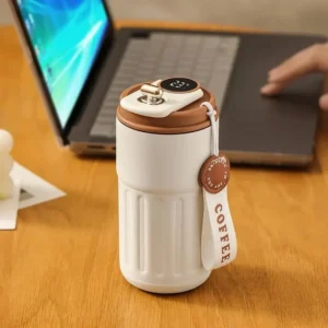 Stainless Steel Insulated Cup with Temperature Display Coffee Cup Intelligent Car Mounted Heat preservation mug Gift Thermal mug - Image 5