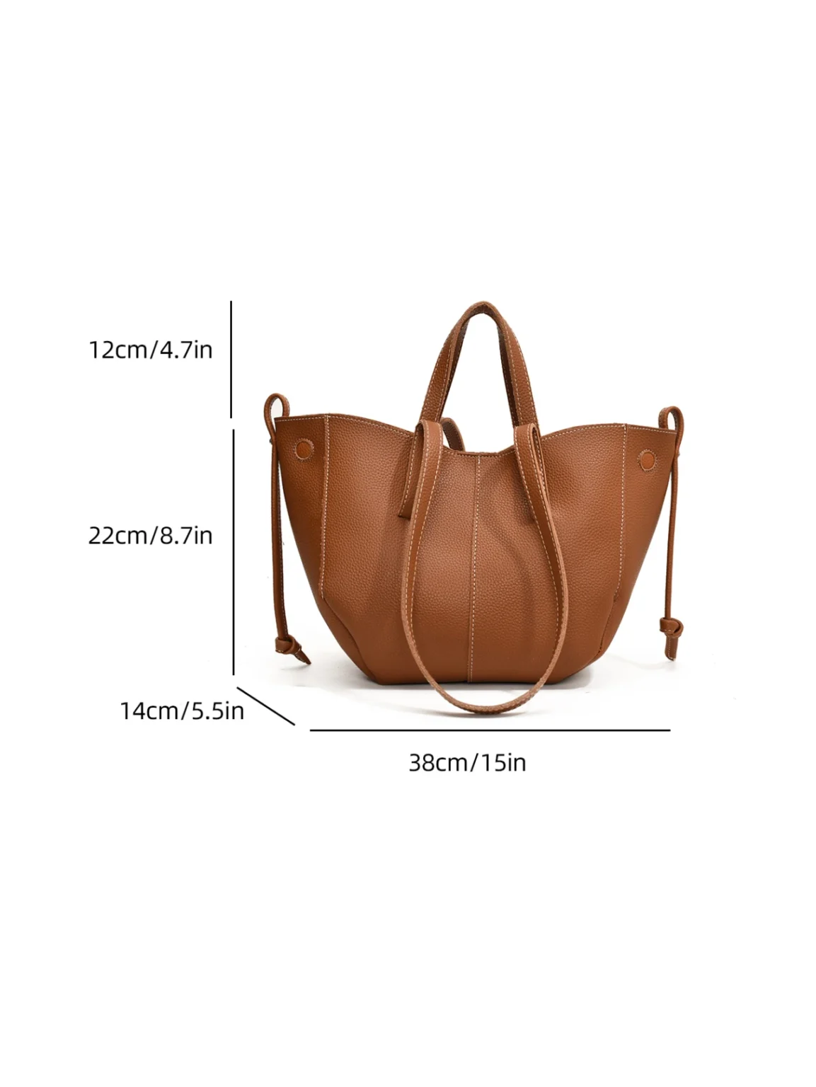 Kleine Nischendesign-Pendeltasche mit großem Fassungsvermögen für Damen 2024, neue Herbst-Retro-Mode-Handtasche, vielseitige Einkaufstasche - Image 7