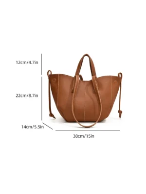 Kleine Nischendesign-Pendeltasche mit großem Fassungsvermögen für Damen 2024, neue Herbst-Retro-Mode-Handtasche, vielseitige Einkaufstasche - Image 7