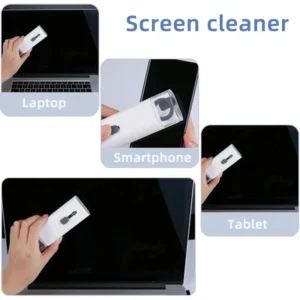 7 In 1 Keyboard Cleaning Kit Earphones Cleaner Brush For AirPods Computer Tablet Laptop TV Screen Mobile Phone Cleaning Tools - Image 5