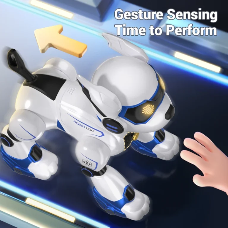 Funny RC Robot Electronic Dog Stunt Dog Voice Command Programmable Touch-sense Music Song Robot Dog for Boy Girls Children Toys - Image 3