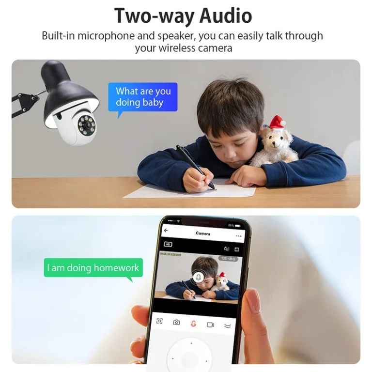 4G WiFi IP Camera E27 Bulb Cam 3MP Wireless Baby Monitor AI Tracking Security Video Surveillance Pet Cam SmartLife Indoor - Image 4
