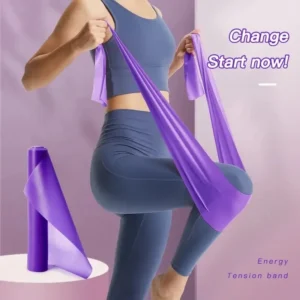 Get Fit with Natural Latex Rubber Yoga Pilates Resistance Bands - Start Your Exercise Routine Today! - Image 6