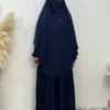 Middle Eastern Muslim women Dubai female Turkish hijab Solid Muslim woman Khimar wrapped Malaysian shawl scarf Moroccan hijab - Image 5
