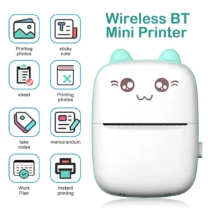 Mini Printer Portable Bluetooth Wireless Smart Label Thermal Portable Printers Stickers Paper Wireless Printers Children Gifts - Image 3