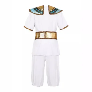 Egyptian Pharaoh Cleopatra Costumes Cosplay Costume Egypt Princess Prince New Year Carnival Party Dress for Child - Image 4