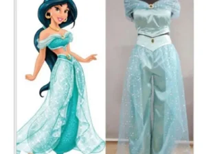 Alashi Lamp Cosplay Costume Featuring Princess Jasmine and Adult Cosplay