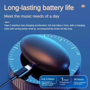 Sleep Invisible Stereo Headset IPX5 Waterproof Wireless Bluetooth Earphone Earbuds with Mic for Phone Bluetooth 5.3 Headphones - Image 7