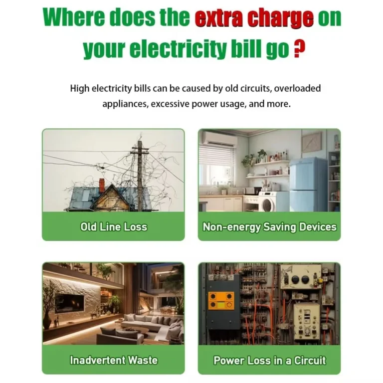 Electricity Saving Box US/EU Adapter Intelligent Power Factor Saving Device Smart Power Saver Cost Reducing Home Office - Image 4