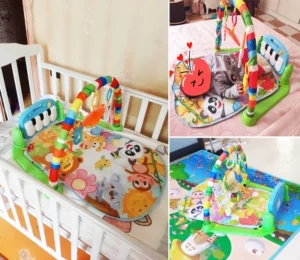 Baby Toy Gift Baby Activity Gym Music Rack Play Mat Kid Rug Puzzle Carpet Piano Keyboard Infant Playmat Crawling Game Pad - Image 3