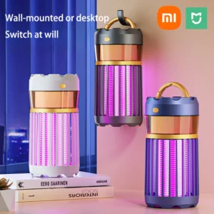 Xiaomi Mijia Electric Shock Mosquito Killer Portable Night Light Usb Rechargeable Home Outdoor Mosquito Lure Camping Light New - Image 3