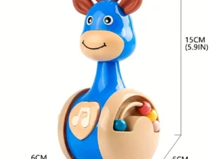 Roly Poly Baby Toys 6 to 12 Months, Tumbler Wobbler Toys for Infant Boy Girl - Perfect for Learning to Climb & Early Education!