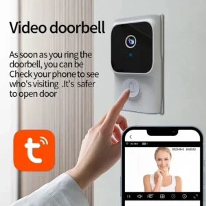 ZEXEF Tuya Popular Wireless Doorbell Camera 1080 High-Definition Bidirectional Audio WiFi Video Intelligent Home Doorbell - Image 4