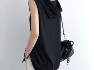 Women's 4 colors 2025 Brand New Men's Tank Tops Vest Sleeveless Tees For Male Hooded Man Vests Tops Hip Hop Men Tank Top T shirt