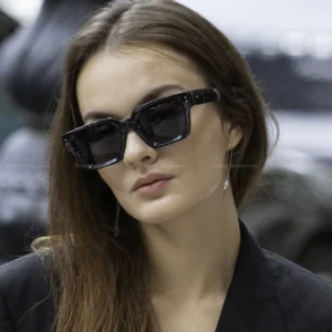 Ruiao 2025 Whole Luxury Premium Shades Designer Black Brand Sunglasses Mens Square Sun Glasses For Women - Image 6