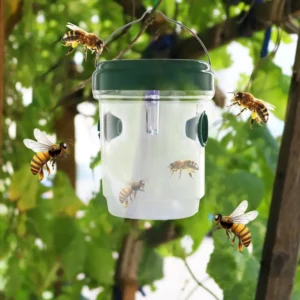 Solar Powered LED Insect Killer Mosquito Zapper Outdoor Hanging Trap Safe Non-Toxic Reusable Lamp Light Trap Pest Control Light - Image 6