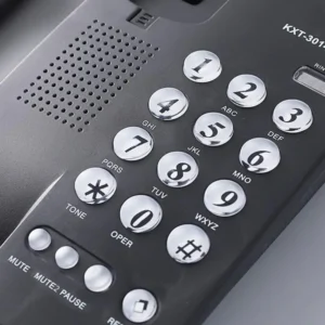 920L Corded Landline Telephone Desk House Phone with Large Buttons Home Phone Corded Telephone for Home Office Hotel Bathroo - Image 5