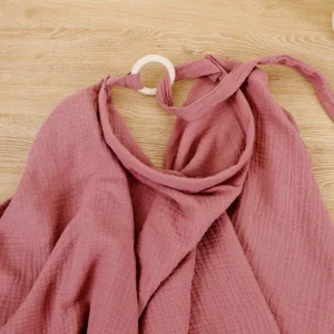 Breathable Baby Nursing Cover Maternity Breastfeeding Cover Cotton Muslin Baby Feeding Blanket Privacy Apron Stroller Blankets - Image 7