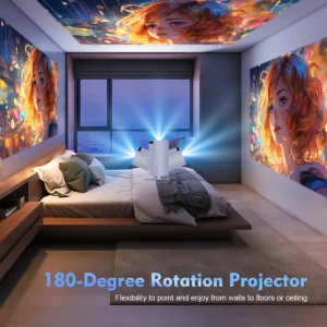 Magcubic Projector HY300 Pro 4K Android 11 Dual Wifi6 260ANSI Allwinner H713 BT5.0 1080P 1280*720P Home Cinema Outdoor Projetor - Image 5