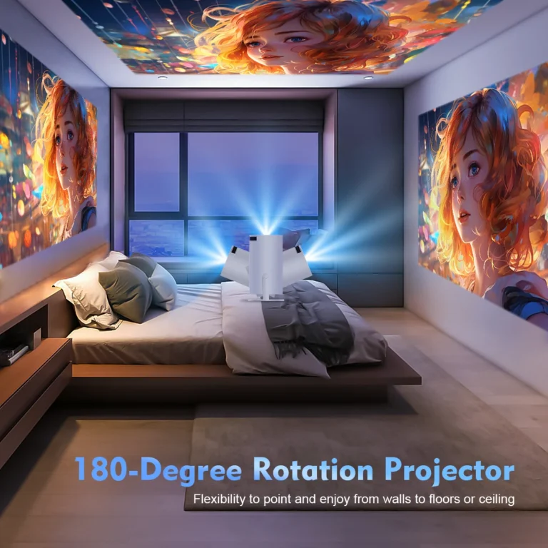 Magcubic Projector HY300 Pro 4K Android 11 Dual Wifi6 260ANSI Allwinner H713 BT5.0 1080P 1280*720P Home Cinema Outdoor Projetor - Image 5