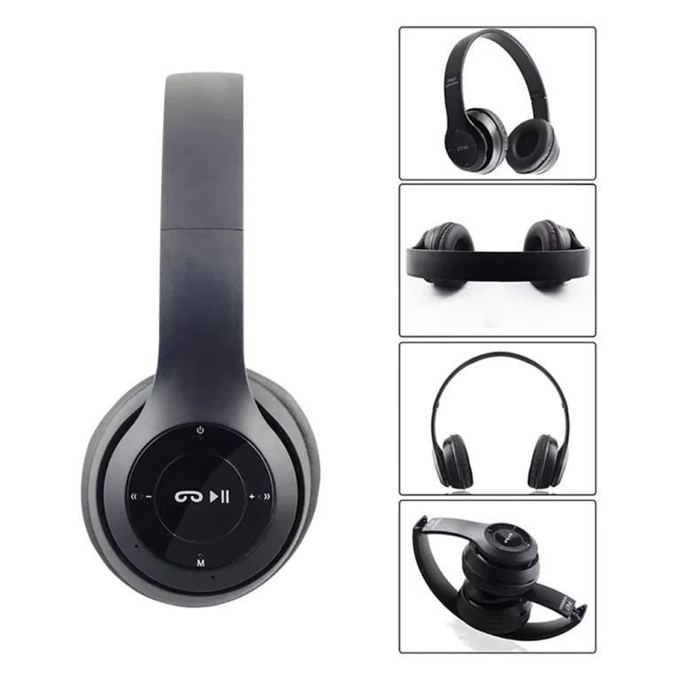 Wireless Headphones 5.0 Bluetooth Earphone Foldable Bass with Memory TF Card For iPhone Xiaomi Sumsamg Phone With Mic Headsets - Image 3