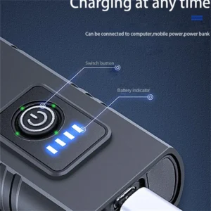 BK02 Bike Light USB Rechargeable T6 LED Bicycle Lights 6 Modes MTB Flashlight Bicycle Headlight for Cycling Bicycle Front Lamp - Image 6