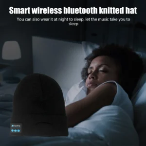 Wireless Bluetooth Music Hat Outdoor Knitted hat Headphone Winter Warm Beanie Speaker Removable Cap For Cycling Running Yoga - Image 6