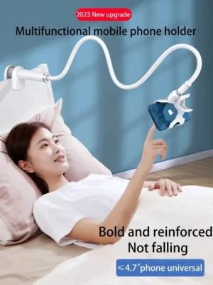 360 Clip Mobile Phone Holder Stand Portable Flexible Lazy Bed Desktop Bracket Desk Mount Stand Base For iPhone Samsung Xiaomi - Image 4