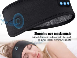 Fone Bluetooth Earphones Sports Sleeping Headband Elastic Wireless Headphones Music Eye Mask Wireless Bluetooth Headset Headband