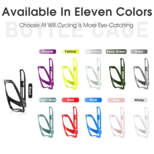 WEST BIKNG Cycling Water Bottle Cage Multicolor Bottle Bracket Lightweight One-piece MTB Road Bike Bottle Cage Drink Cup Stand - Image 5