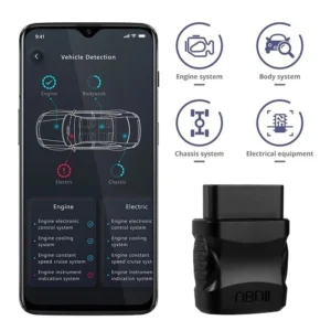 For Android/IOS ELM327 V2.1 Car Engine Fault Code Reader OBD2 Scanner Bluetooth 4.2 Car Dignostic Scanner EOBD Fault Code Reader - Image 4
