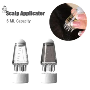 6ml Mini Portable Scalp Applicator Liquid Comb Hair Roots Massage Medicine Comb Hair For Hair Growth Serum Oil Nourish