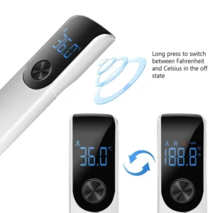 Medical IR Fever Thermometer Digital Ear Thermometer Child Adult Non-contact Body Temperature or Mini Oximeter Blood Oxygen Tool - Image 6