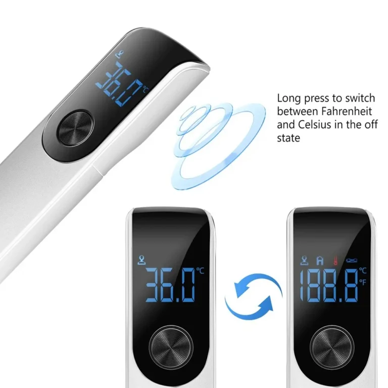 Medical IR Fever Thermometer Digital Ear Thermometer Child Adult Non-contact Body Temperature or Mini Oximeter Blood Oxygen Tool - Image 6