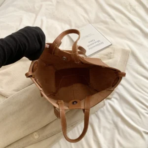Kleine Nischendesign-Pendeltasche mit großem Fassungsvermögen für Damen 2024, neue Herbst-Retro-Mode-Handtasche, vielseitige Einkaufstasche - Image 6