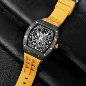 TSAR BOMBA Ceramics Automatic Mechanical Watch for Men Waterproof Luminous Skeleton Wristwatch Luxury Sapphire Clock - Image 4