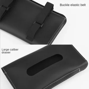 1 Pcs Car Tissue Box Towel Sets Car Sun Visor Tissue Box Holder Auto Interior Storage Decoration for BMW Car Accessories - Image 6