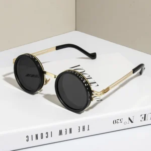ND2-400 9 Level Adjustable Dimming Polarized Sunglasses Men Women Fishing Punk Round Glasses Driving Eyeglasses ND Filter - Image 4