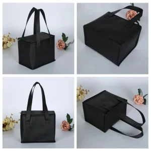 Portable Lunch Cooler Bag Folding Insulation Picnic Ice Pack Food Thermal Bag Drink Carrier Insulated Bags Food Delivery Bag - Image 7