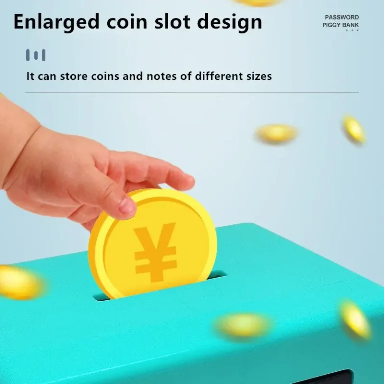 Mini Bank Money Box Retro Atm Rotating Password Cash Coins Saving Box Bank Safe Box Automatic Deposit Banknote Christmas Gift - Image 6