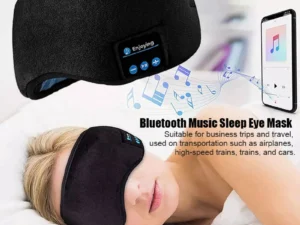 Bluetooth Wireless Headphones Sleeping Eye Mask Earphones Smart Music Sleep Headband Soft Elastic Eye Cover Headset Yoga Travel