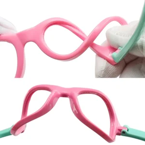 Classic Kids Silicone Sunglasses UV400 Eyewear for Boys Girls TR90 Goggles Children Sunglasses UV Protection Kids Eyewear - Image 6