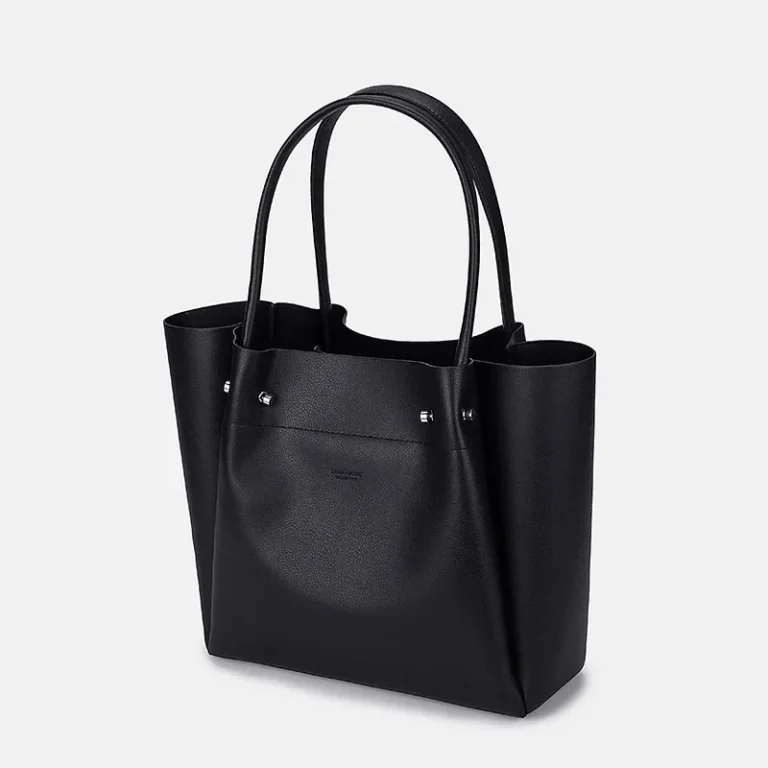 Z Home Women's Tote Bag New College Style Handbag Large Capacity Versatile Single Shoulder Commuter Shopping Bag Soft PU Leather - Image 4