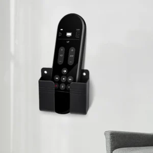 1-4pcs Wall Mounted Storage Box Multifunction Punch Free Organizer TV Remote Control DIY Mobile Phone Plug Charging Holder Stand - Image 7