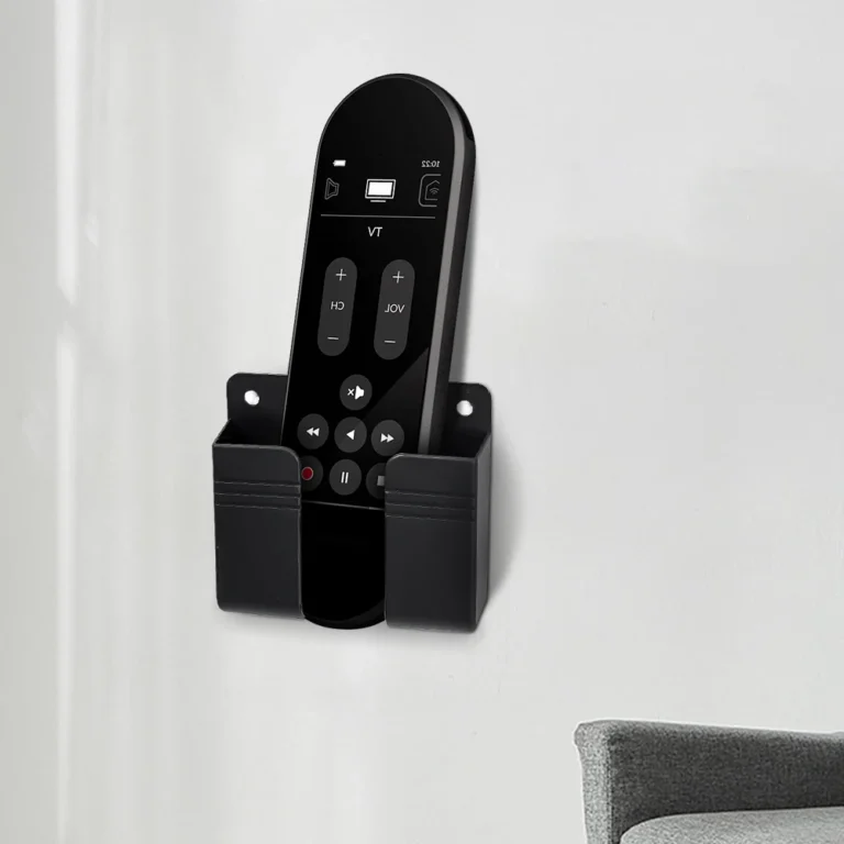 1-4pcs Wall Mounted Storage Box Multifunction Punch Free Organizer TV Remote Control DIY Mobile Phone Plug Charging Holder Stand - Image 7