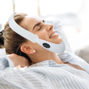 EMS Double Chin V Shape Lift Belt Facial Lifting Massager 5 Modes Face Slimming Vibration Face Lift Tighten Device Skin Care - Image 7