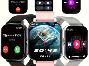 KESHUYOU 2025 Smart Watch Answer Make Call Message Preview Sport Mode DIY Dial Sleep Monitor Smart Watch for Men Women Gifts