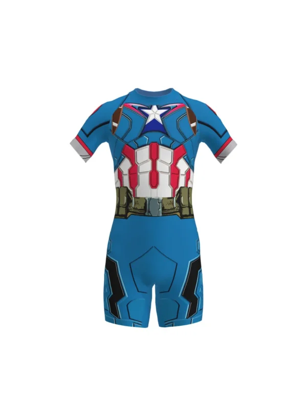 Spiderman Children Swimwear Cosplay Far From Home/The Amazing/Iron Man Boys Girls Beachwear Surfing Swimsuit Bathing Set Wetsuit - Image 6