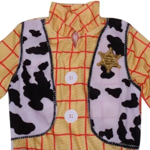 Toy Story Woody Costume with Cowboy Hat for Cosplay Party - Image 5