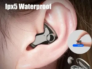 Sleep Invisible Stereo Headset IPX5 Waterproof Wireless Bluetooth Earphone Earbuds with Mic for Phone Bluetooth 5.3 Headphones